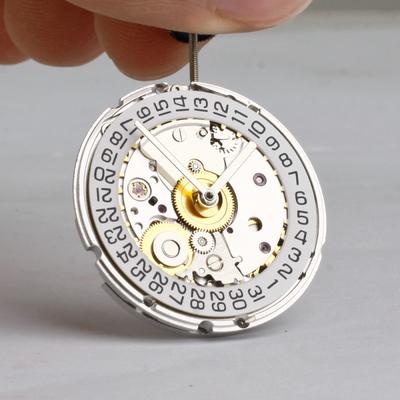 White/Gold Retro Clone 25 Jewels Automatic Single Calendar Watch Movement Replacement For ETA 2824 2824-2 Watch Accessories
