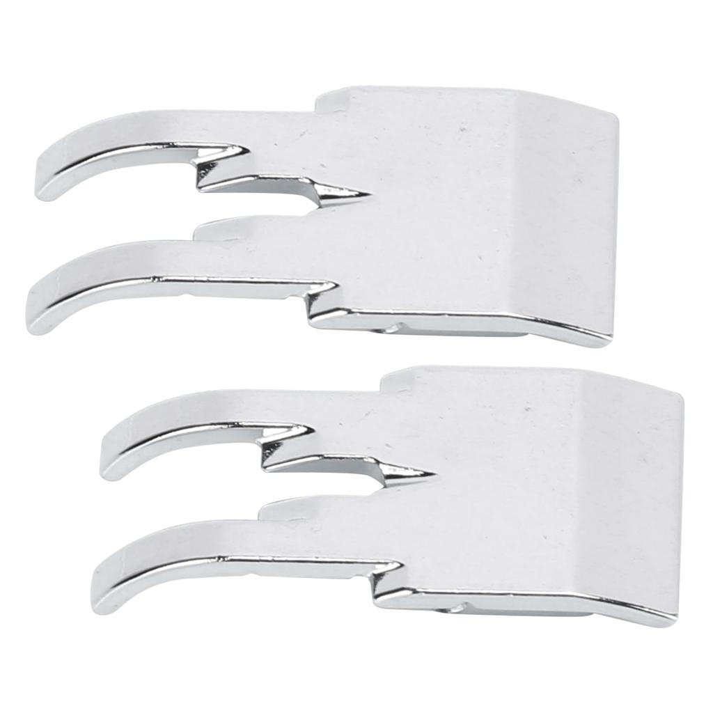 2 Stück Nähfuß 1 4in Hilfs-Austauschbar Quilten Patchwork Nähmaschinenzubehör für Schneider