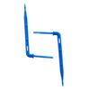Blue Bent Arrow Drip Irrigation Connector for Potted Plants, Flowers, and Fruit Trees