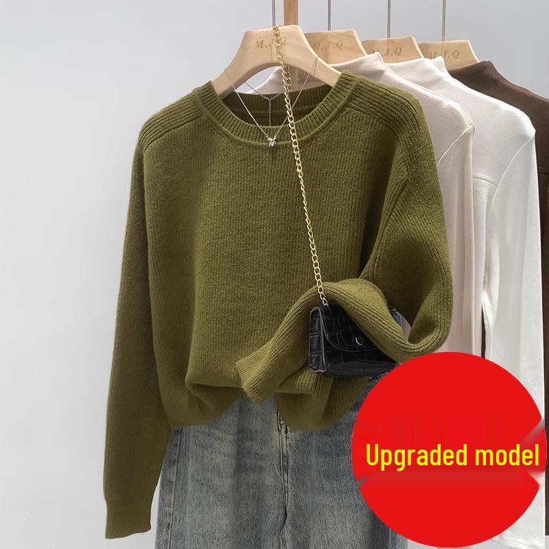 Women's Autumn/Winter 2025 Loose Cardigan Sweater - Chic Niche Design