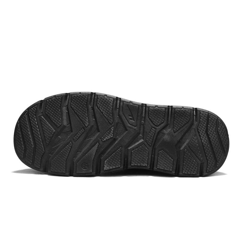 Warrior Fleece Lined Cotton Casual Trendy Daily Commuting Simple Versatile Snow Boots Men boots Black WBN(JS)-328603