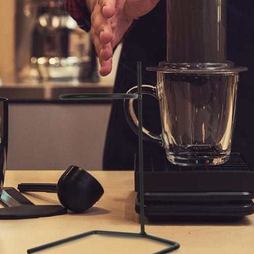 Artibetter 2-Piece Coffee Dripper Stand, Coffee Filter Holder, Drip Stand for Shops, Desktops, and Offices, Reusable