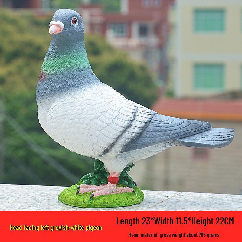 Dove Tree Resin Garden Ornaments: Outdoor Sculpture & Horticulture Set