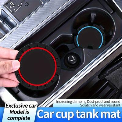 Auto Untersetzer 1 Stück Wasserabsorbierende Auto Getränkehalter Untersetzer Matten Auto Innenraumzubehör Für Frauen, Tassenuntersetzer für Auto, Fahrzeuge, Schreibtisch zu Hause