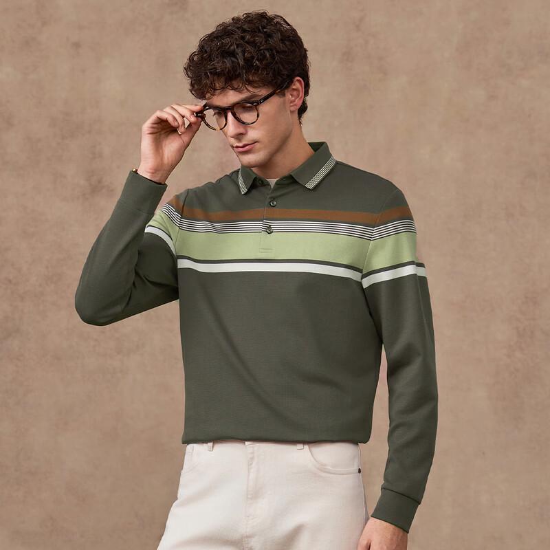 Judger Men's Long-Staple Cotton Business Casual Polo Shirt