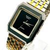 Used RADO DIASTAR Black Dial Quartz Men's Watch Working Item