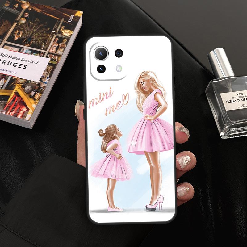 Mom Daughter Girl Son Dad Case For Xiaomi 14T 11T 12T 13T Pro 13 14 15 Ultra POCO X7 Pro X3 X5 X6 F5 F6 M6 Pro Cover