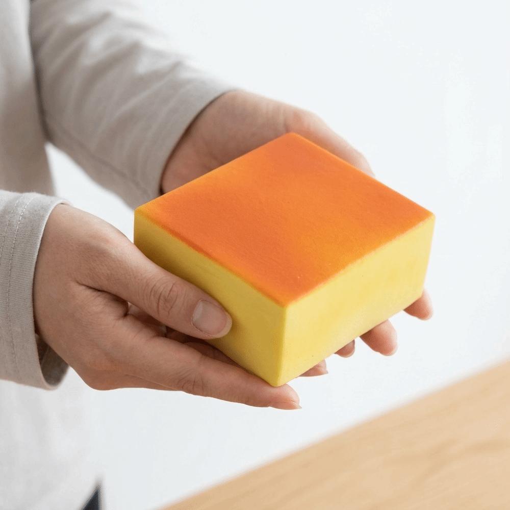 Creative Butter Cookies Slow Rebound Toys Moist Feel Butter Cookies Pinch Toy  Hand Relaxing