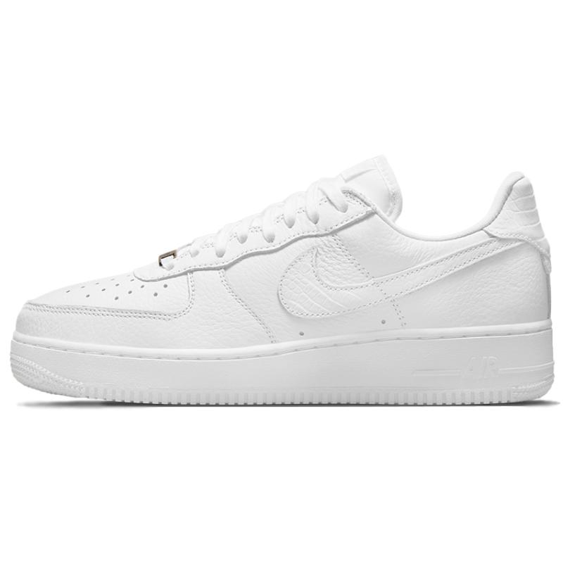Nike Air Force 1 Low '07 Craft Quadruple White Sneakers CU4865-100