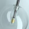 Nordic Minimalist Transparent Glass Ball Pendant Light for Bedroom or Bar