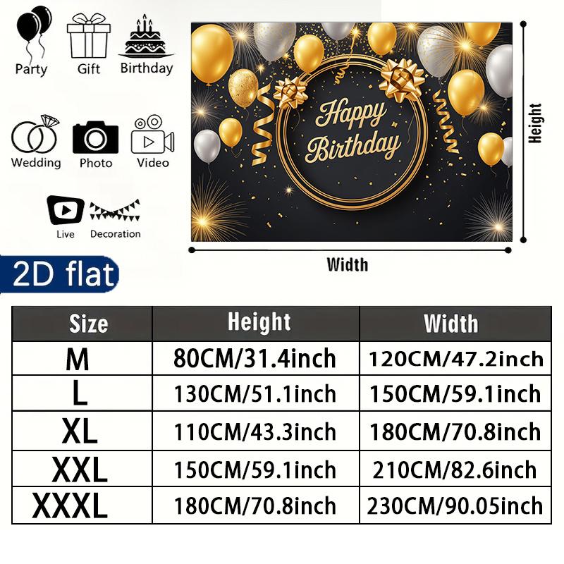 Party Backdrop Birthday Photo Booth Background Front Door Decor