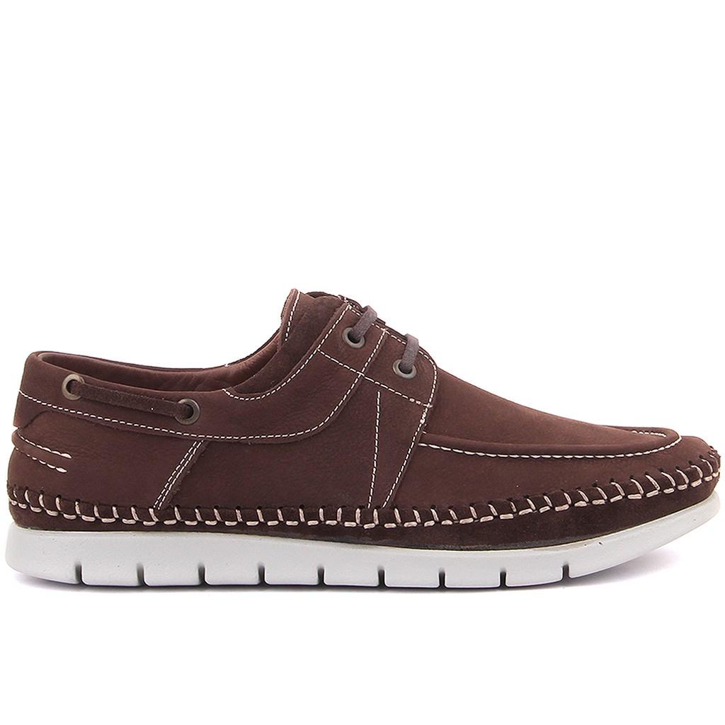 

Sail Lakers - Мужская повседневная обувь из коричневого замшевого нубука 40 чёрный