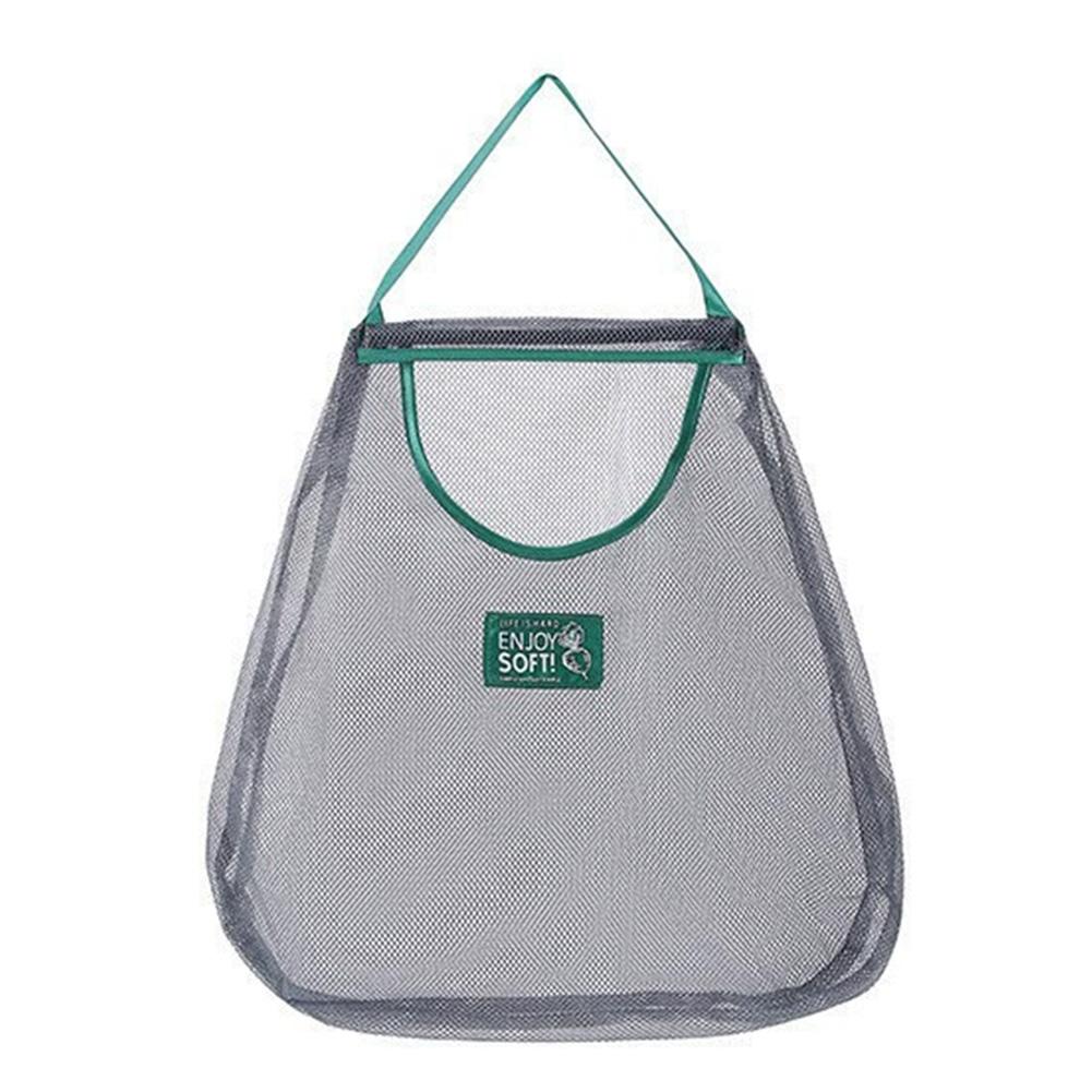 2025 Reusable Storage Bags Kitchen Hanging Mesh Bag Home Fruit And Vegetable Storage Net Bag For Ginger Garlic Potatoes Onions