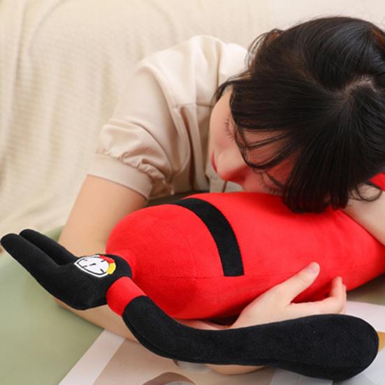 Fire-Extinguisher Plush Toy Soft Sofa Neck & Back Cushion Cartoon Cylindrical
