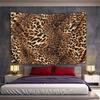 Leopard Print Wild Pattern Tapestry Pattern Wall Hanging Tapestry Decorative Tapestry Home Decor for Bedroom and Living Room