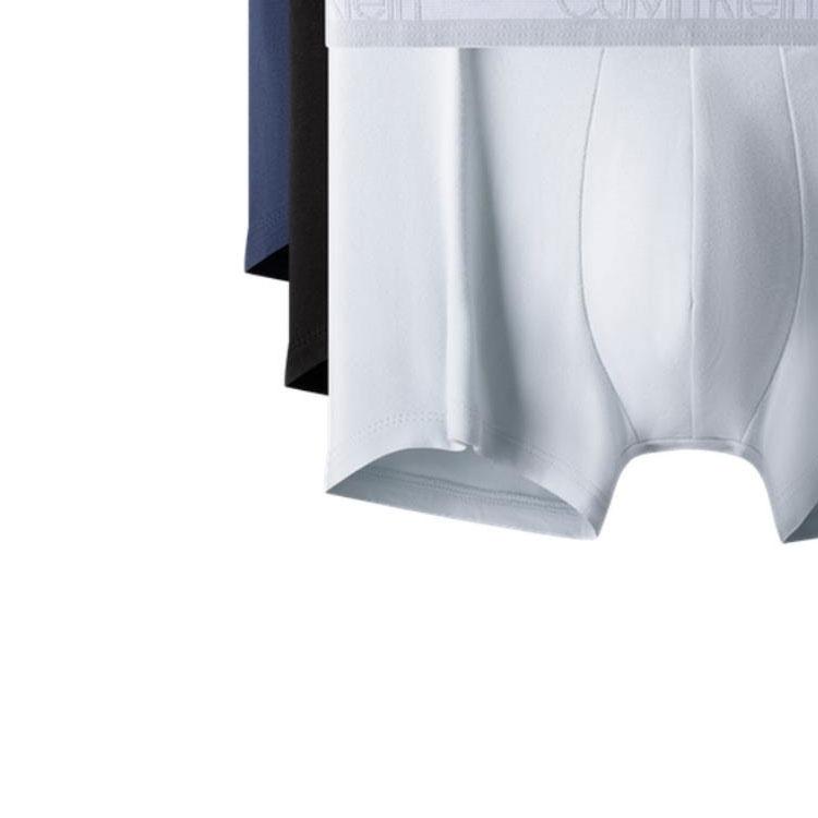 Calvin Klein Cool Comfort Letter Jacquard Anti-Chafing Boxer Briefs 3-Pack Men Underwear NB1799O-K2G