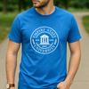 Empire State University NY Temple Seal Est 1865 Graphic T Shirt Unisex Crew Neck Short Sleeve Fan Holiday Gift Top