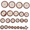 26pcs Multi Size Sax Leather Pads Replacement Set for Alto Saxophone