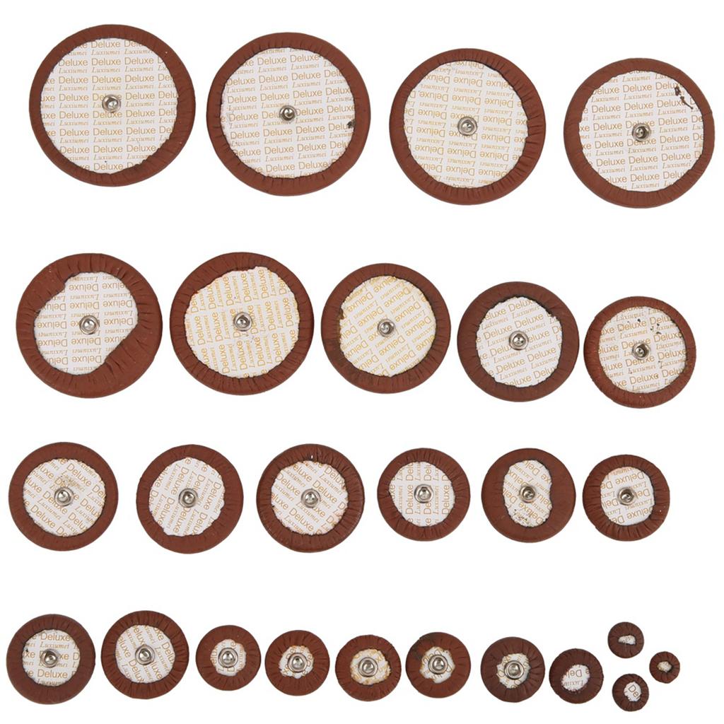 26pcs Multi Size Sax Leather Pads Replacement Set for Alto Saxophone