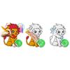 Ricokids Rk-344 Foam Mat For Coloring, Rolled, 120 X 90 X 0.3 Cm