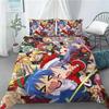 New Lucky Star 3D Print Anime Girl 3 PCS Duvet Cover Set Fashion Bedding Sets Comforter Duvet Cover Pillowcase Home Textiles