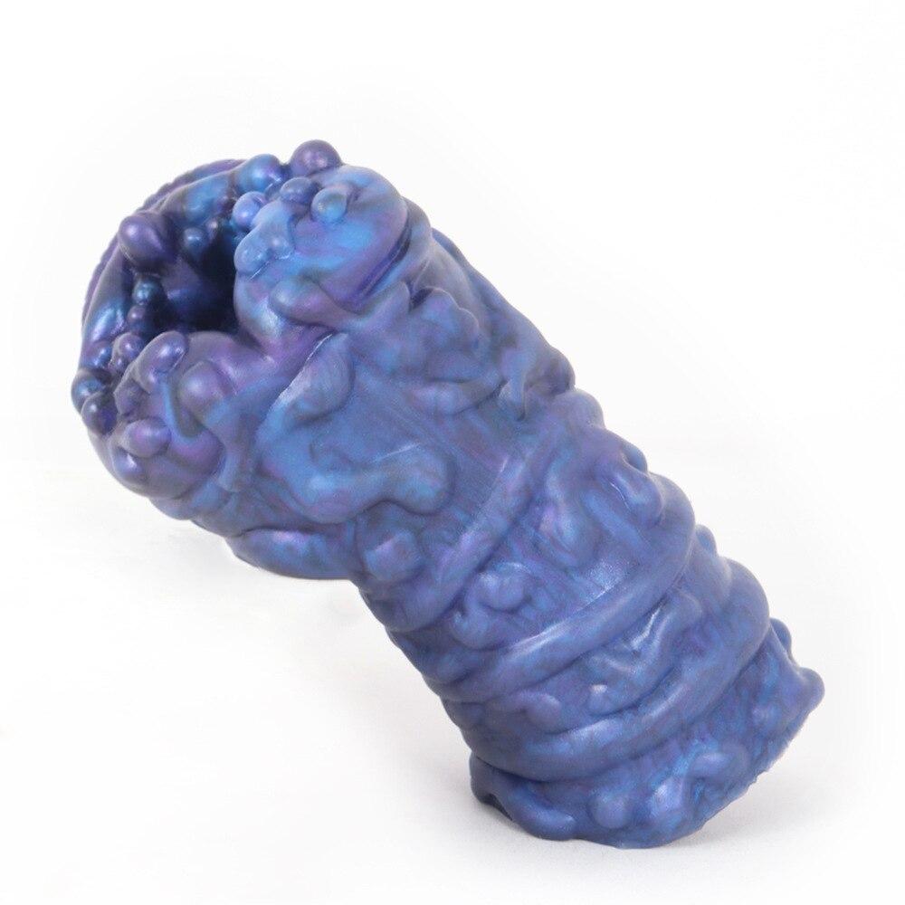 Male Adult Masturbation Cup Special-shaped Sex Toy Silicone Pocket Vagina Pussy for Men Masturbator BDSM