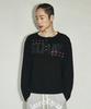 SCALLYWAG Slaay Waffle Henley Neck Long Sleeve [Black]