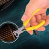 Guitar String Pliers Yellow Steel Musical Instrument Handle Repair Maintenance Tool