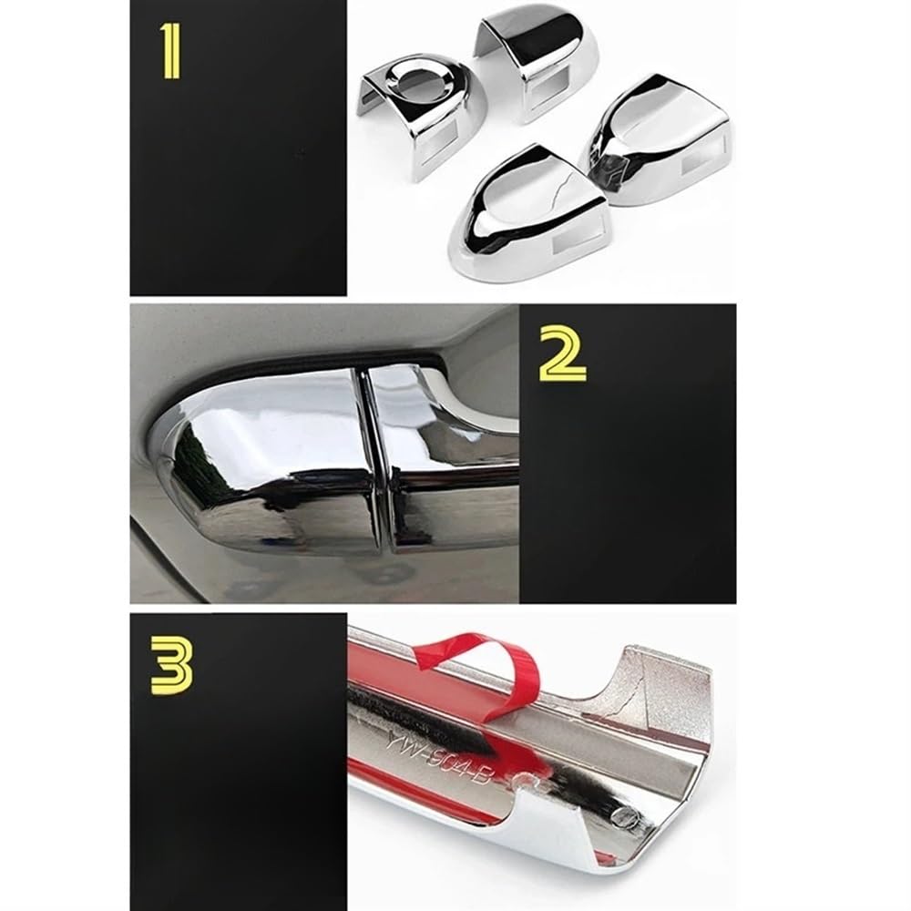 Door Trim Door Handle Car Outer Door Handle Cover Trim for Toyota Pro Box