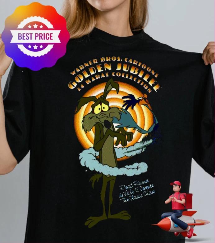 Wile E Coyote and the Road Runner T-Shirt All Size XL