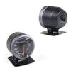 Dynoracing 60MM Black Face Oil Temp Gauge 50-150C White/Amber Light Peak Function Oil Temperature Gauge Car Meter with Sensor