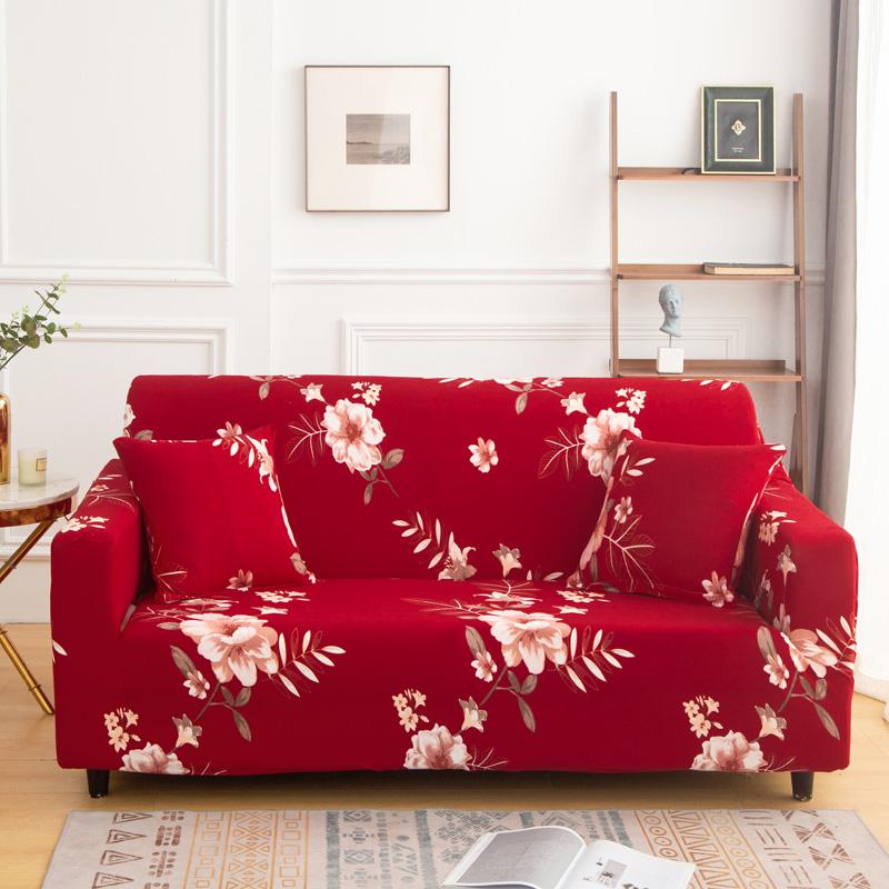 LANMOLIFE Printed Sofa Cover in a Variety of colors sofa Covers High-Stretch sofa covers 1/2/3/4 Seat Pillow Sofa Covers