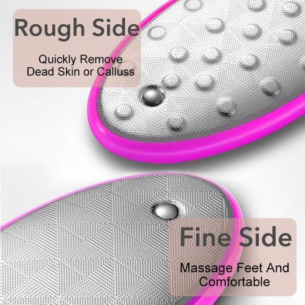 Stainless Steel Dead Skin Remover Double-sided Foot File New Foot Rasp  Foot Care