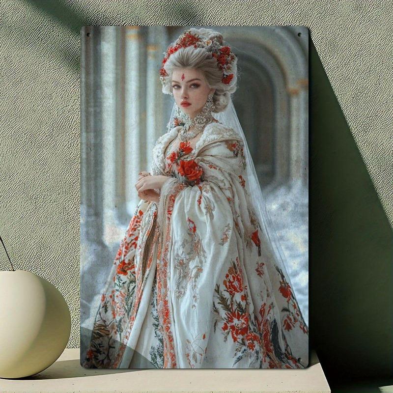 Pin-Up Girl Tin Plates, Garage Workshop Metal Decor 20x30cm