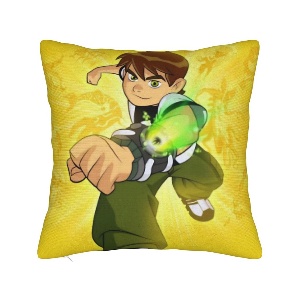 Ben 10 Anime Pillow Cover Stuff Printed Cushion Cover Decor  Pillow Case Cover Home Multi-Size