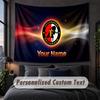 Benutzerdefinierte Namens-Text-Wandteppich, Feyenoord Dekorative Wandbehang, Hintergrund-Wandteppich Für Zuhause Schlafzimmer