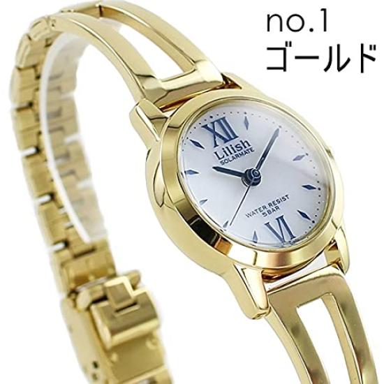 Lilish Solar Citizen Bracelet Watch 1 Gold Women's (No. H067-900)