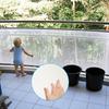 Pet Baby Safety Net Stairs Balcony Mesh Fence No Punching Indoor Large Mesh Cover