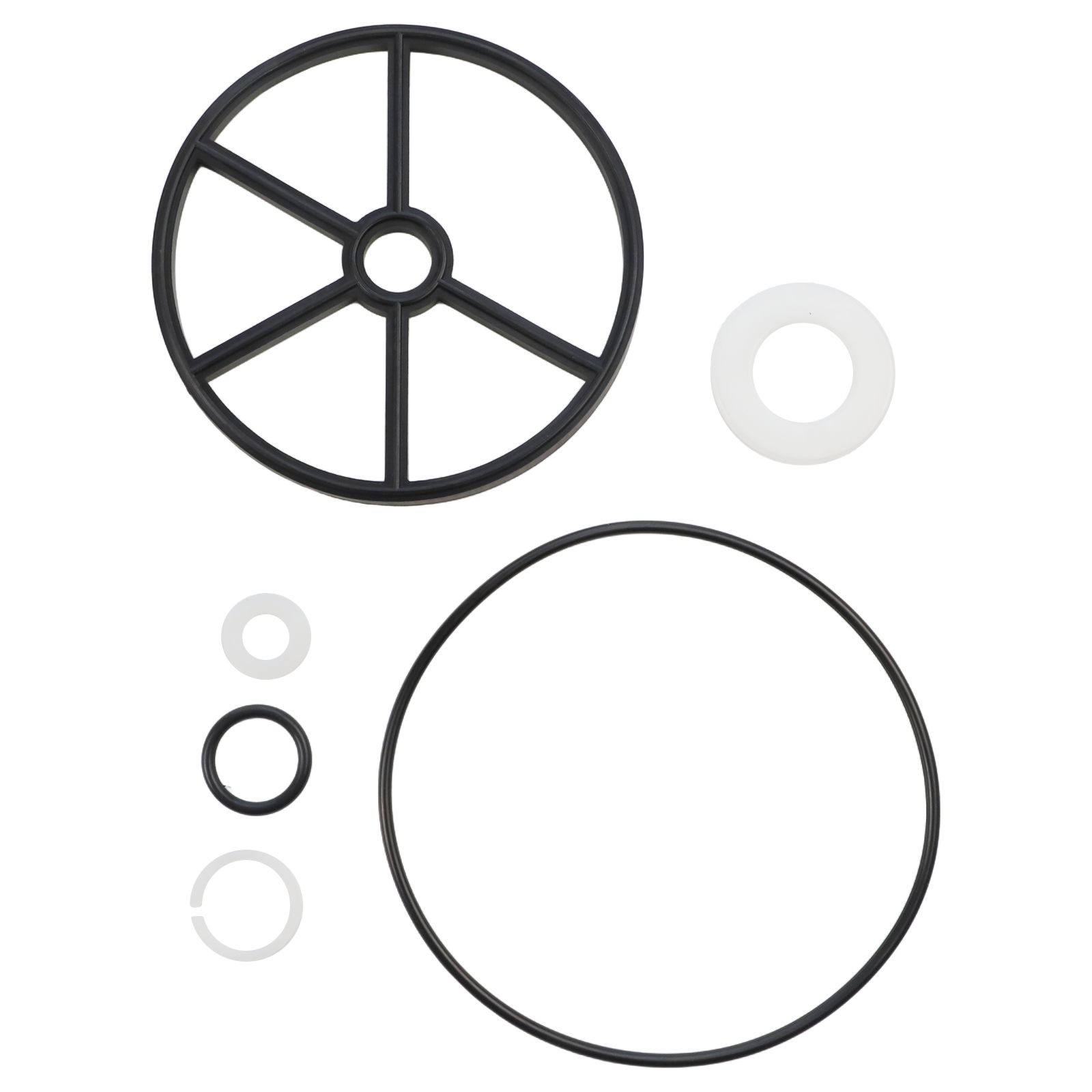 Diverter Gasket Multiport Valve Pool Maintenance Fits Various Models Reliable Valve Replacement Rubber Construction