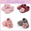 Baby Girls Soft Sole Floral Toddler Shoes With Non Slip Sole For Crawling And Walking