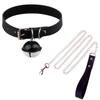Bdsm Sex Collar Bondage Collana Schiavo Guinzaglio Catena d'Acciaio Rivetto Choker Catena per Cani Punire Collari al Collo Giocattoli Sessuali per Donna Uomo
