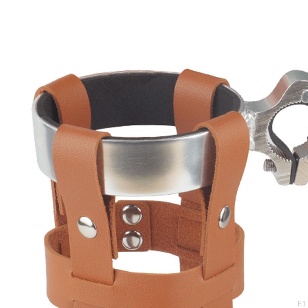 Adjustable Bike Cup Holder Multipurpose Durable Vintage Organizer Rack Portable with Wrench for