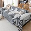 INS Nordic Snowflake Sofa Cover Mat Throw Blankets for Living Room Position Modern Throw Stripe Camping Picnic Blanket Cover
