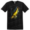 Fish Jumping In Water T Shirt Fishing Lover Graphic Tee Art Print Design