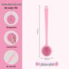 Portable Non-Slip Long Handle Silicone Bath Brush & Back Scrubber