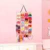 Hanging Hair Bow Holder Hair Bow Hair Clip Organizer Headband Hair Clip Storage Display Hair Accessories Organizer for Nursery Door Wall Closet