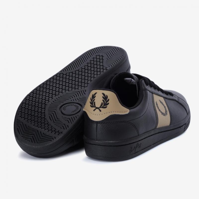 Fred Perry Men S SneakerS Leather Branded Webbing B721