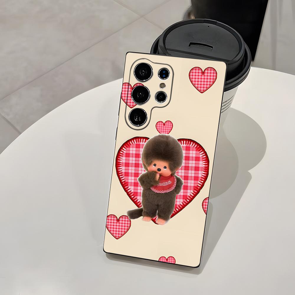Cute M-Monchhichis Phone Case For Samsung A25 A13 A33 5G A54 A36 A35 A56 A52 A14 Shockproof Soft Cover