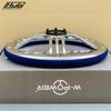 Modified Tuning Steering Wheel Flat Corn Round Shape PCD 70MM Universal Long Spoke JDM 14Inch Drift Car Steering Wheel