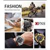Luxury Fashion Man Watch Waterproof Luminous Chronograph Stainless Steel/Silicone Strap Watches For Men Sports Outdoor Men's Quartz Wristwatch
